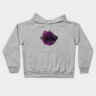 We The People Purple Kids Hoodie